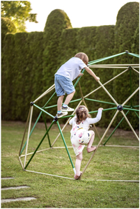 HyperMotion Dôme d'escalade pour enfants XXXL, géodome, aire de jeux, diamètre : 3,7 m