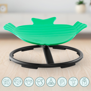 Mini carrousel pour enfants Poisson - couleur vert