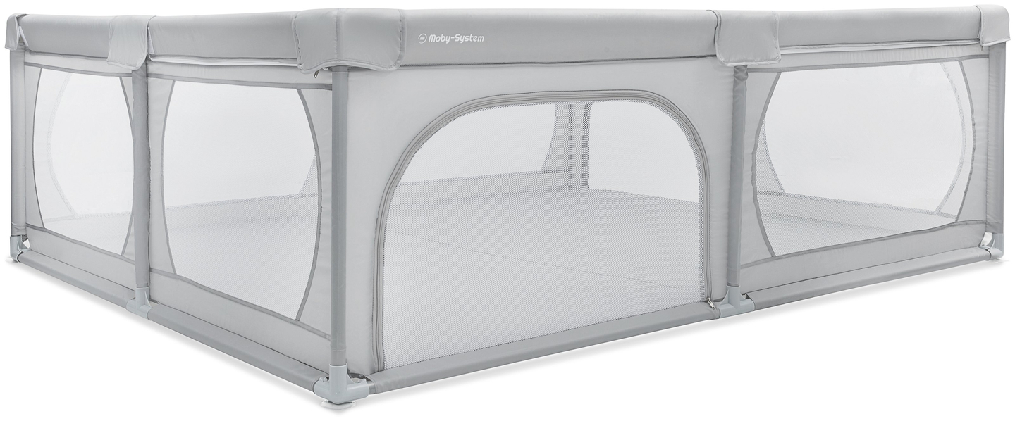 Grand parc à jouets 200 cm x 140 cm - aire de jeux pour bébés, piscine sèche