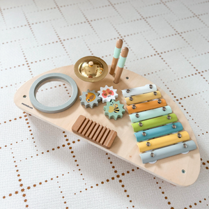 Centre musical en bois pour enfants