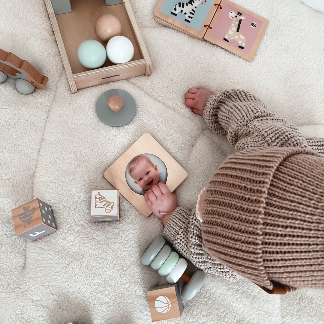 Coffret pédagogique Montessori pour bébé - 6 jouets