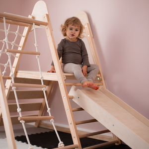 Aire de jeux en bois XL 5in1