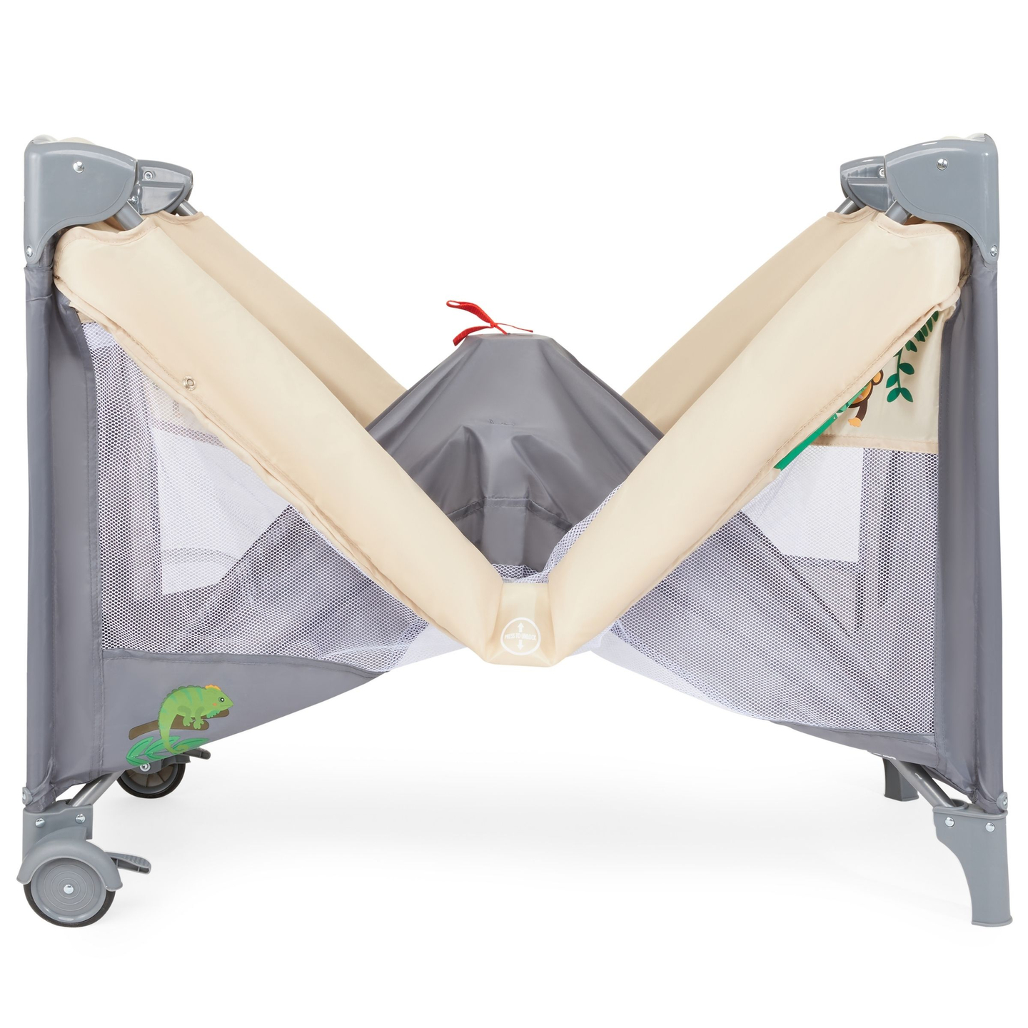 Lit parapluie 0 - 36 m avec table à langer + parc Moby-System HUXLEY