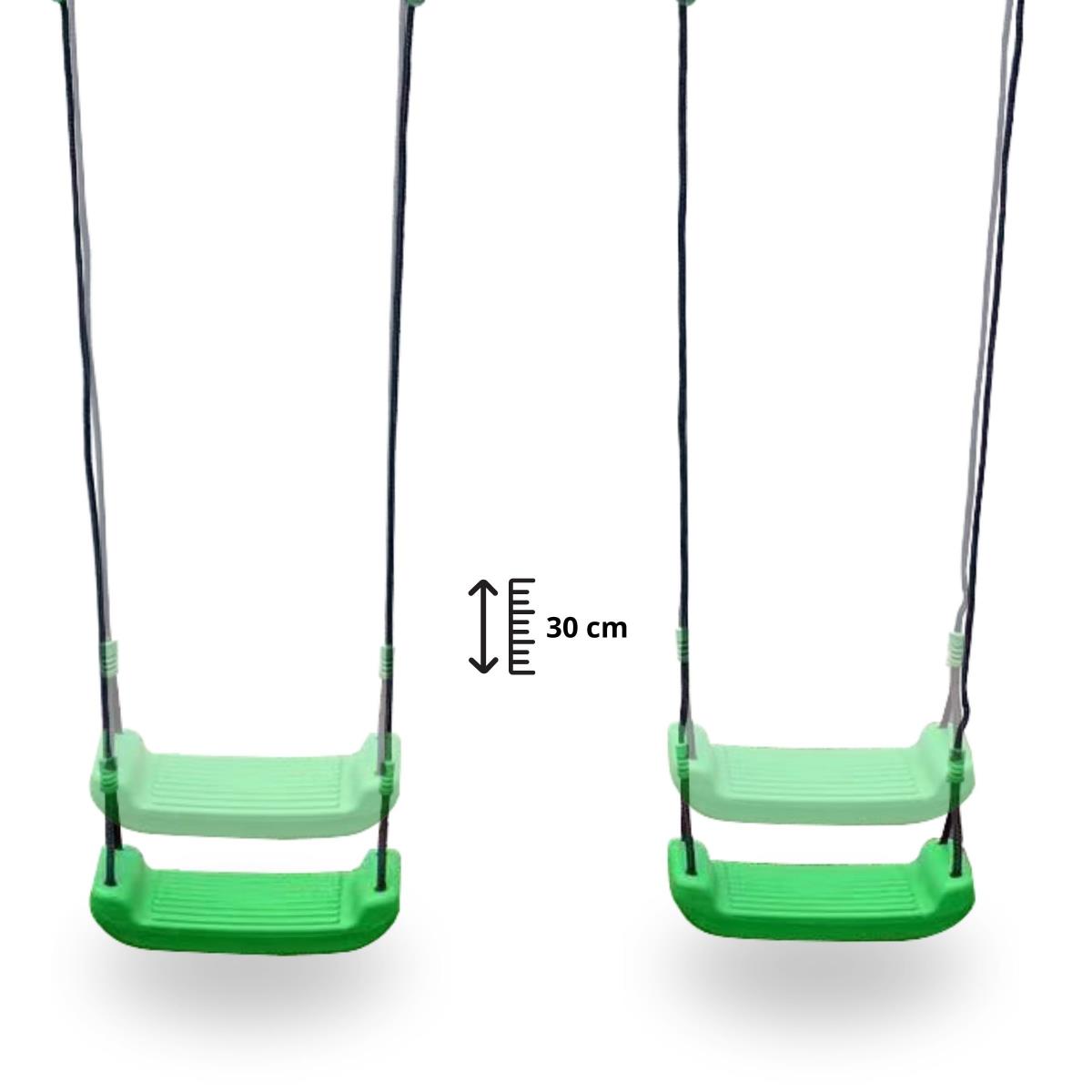 Balançoire pour enfants 6 personnes - aire de jeux de jardin