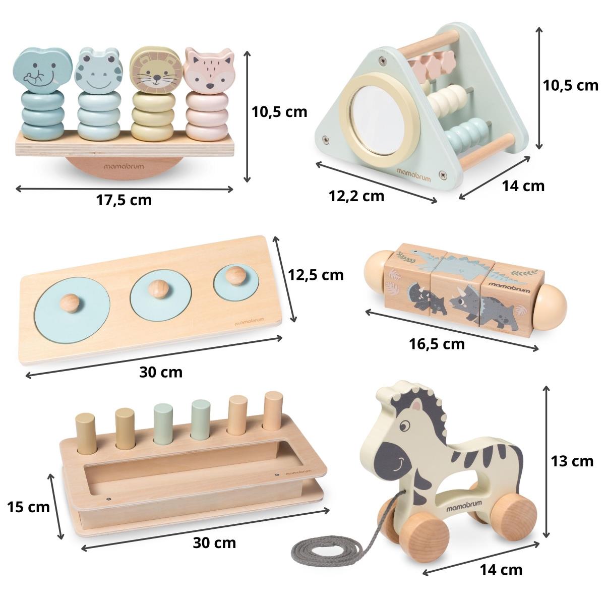 Ensemble de jouets Montessori pour bébé de 19 à 24 mois