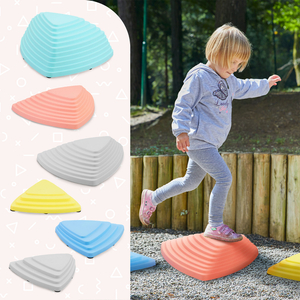 Pierres d'équilibre colorées - 6 pièces