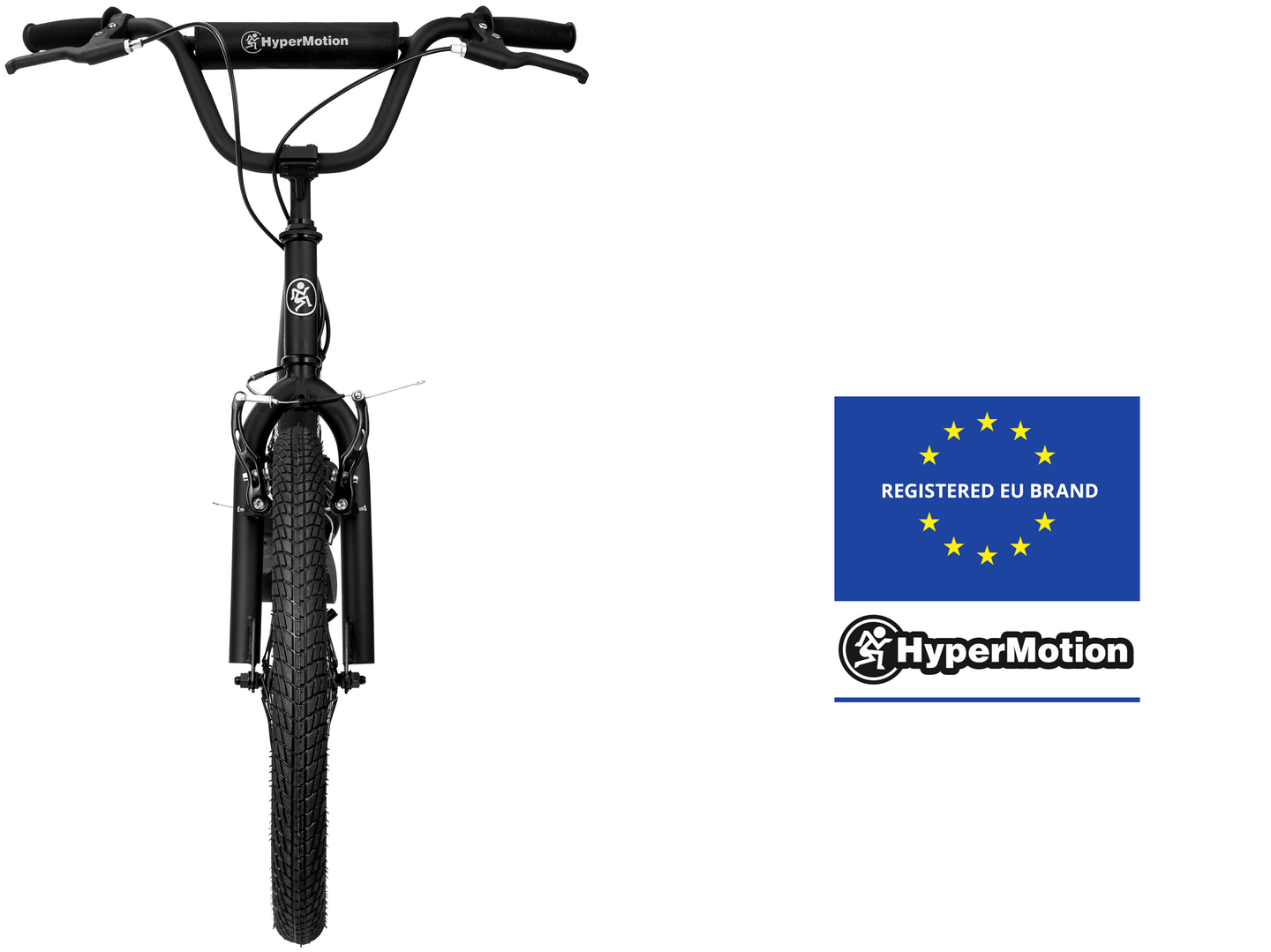 Scooter de ville HyperMotion RIVA avec roues gonflables de 50 cm et 40 cm