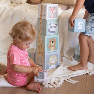 Tour de puzzle pour enfants 10 pièces - chiffres et animaux