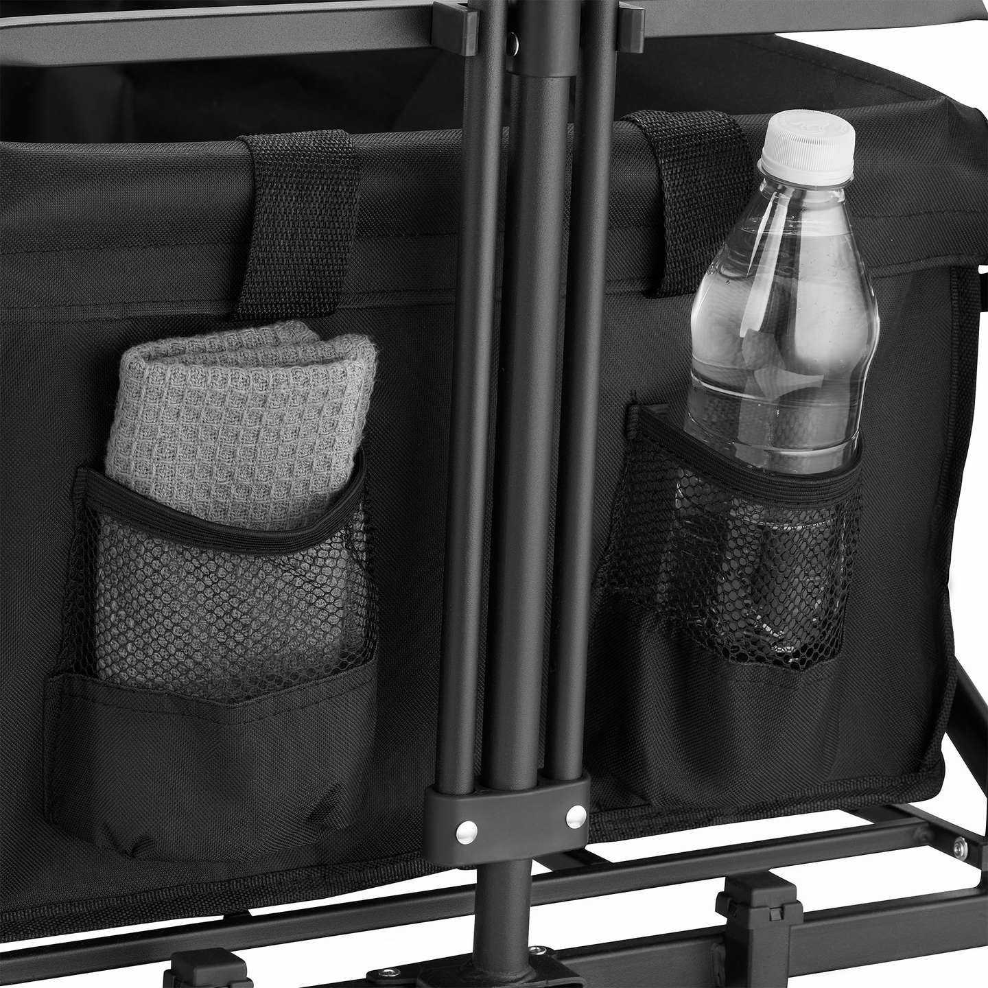 Fauteuil roulant de plage pliant HyperMotion - noir, 120 kg