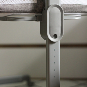 Lit d'appoint Moby-Système LUNA 3en1 - gris